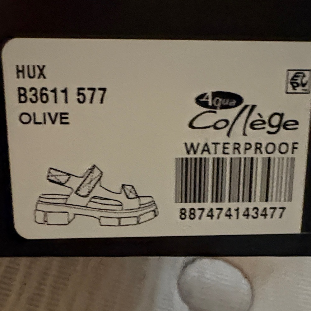 Aqua College Olive Waterproof Sandals